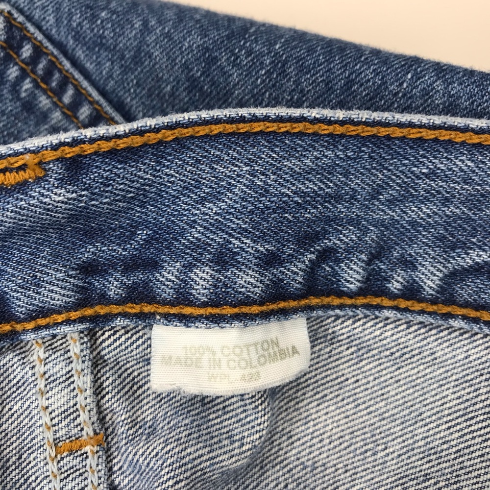 Levi's Button Fly 501 XX Straight Jeans in Medium Wash Blue 38 x 32 - Picture 11 of 12
